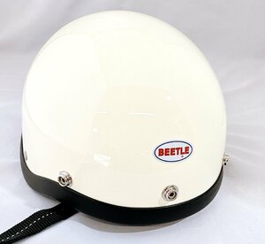 未使用品 OCEAN BEETLE SHORTY4 オーシャンビートルショーティー4 ヘルメット 公道走行不可 アイボリー Sサイズ