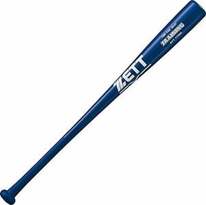 ZETT(ゼット) 野球 トレーニングバット 木製(合竹) 短尺 80cm 800g平均 ブルー(2300) BTT17980