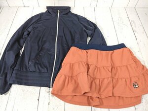 【4yt018】スポーツウエア レディース FILA スカート スコート◆Prince プリンス 長袖ジャケット◆Lサイズ◆S83