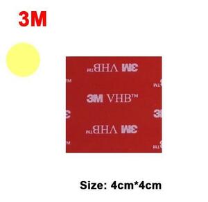 ３M　両面テープ　４０ｍｍ×４０ｍｍ　シール色　灰色　強力　ドラレコ　ＥＴＣ　など