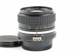 06808cmrk Nikon Ai NIKKOR 28mm F2.8 単焦点 標準レンズ Fマウント