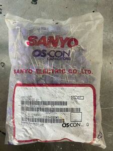 SANYO OS-CON 10V 220uF 新品未使用 三洋電機　電解コンデンサ　 200pcs 1パック 在庫保管品