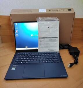 【ほぼ新品：保証付】dynabook R8 P1-R8WD-BL Core i7 1360P/メモリ 16GB/SSD 512GB M.2 NVMe/14型/win11/office 23年3月製