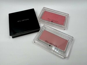 ■【YS-1】 シュウウエムラ shu uemura ■ チーク グローオン 3点セット ■ オレンジ系 ＃31 M ピンク ＃30 Pピンク 【同梱可能商品】■B