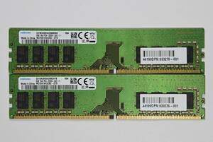 動作保証★メモリー PC4-21300 DDR4-2666 16GB(8GBx2)SAMSUNG エラー無★031