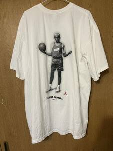 レア NIKE マイケル ジョーダン スパイクリー 両面 プリント Tシャツ XXL 2XL ナイキ シカゴブルズ NBA 90 00s ビンテージ 