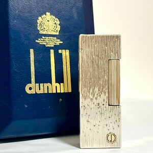 1円スタート　dunhill ダンヒル ライター ガスライター ローラー 喫煙具 箱付き