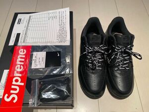 1円〜初期supreme airforce1 エアフォースワン nike シュプリーム　BOXLOGO 付属品完備　オンライン購入品