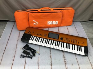 Y1196　中古品　鍵盤楽器　シンセサイザー　KORG　コルグ　KROME EX frip Side Satoshi Yaginuma Special Edition【ケース付き】