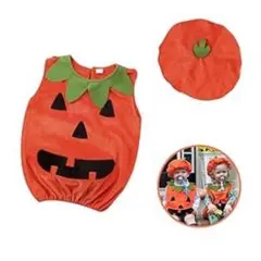 ✨即購入OK✨ サイズ100 ハロウィン かぼちゃ仮装 ハロウィン衣装 子供