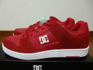 即決☆レア！限定！♪新品未使用 DC SHOES ＤＣシューズ スニーカー マンテカ ４ MANTECA 4 M SHOE 28.0cm レッド ホワイト