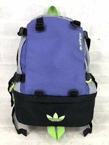 adidas originals アディダス リュック ADV BACKPACK アドベンチャー バックパック CORDURA グレー×パープル MH632022061606