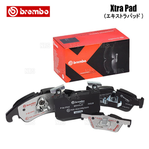 brembo ブレンボ Xtra Pad エクストラパッド (フロント) レガシィB4 BL5/BL9/BLE 03/6～09/5 (P78-017X