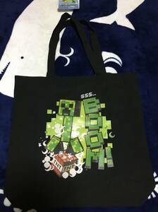 ラスト　新品　minecraft マインクラフト　キャンパスバッグ