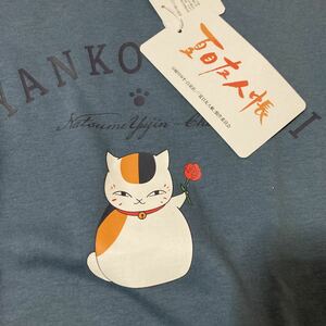 夏目友人帳　ニャンコ先生　tシャツ 130