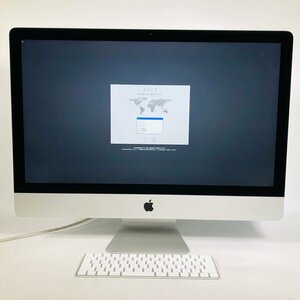 動作確認済み iMac Retina 5K 27インチ (Mid 2017) Core i5 3.4GHz/8GB/FD 1TB MNE92J/A