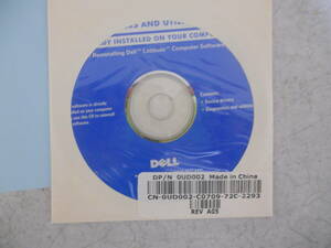 Dell Latitude リソースＣＤ　 Reinstall　 CD 