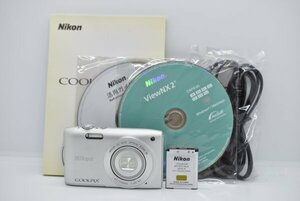 Nikon ニコン COOLPIX クールピクス S3300 デジタルカメラ シルバー ジャンク品
