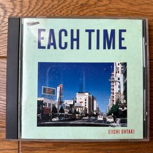 【中古旧規格CD】大滝詠一 / EACH TIME / 35DH 78 / ナイアガラ/ NGCD-11-OT仕様 国内盤