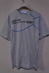 COMME des GARCONS SHIRT 2000 ete Fish Tee size S コムデギャルソン 魚 フィッシュ Tシャツ トルコ製