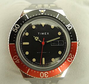 TIMEX M79 AUTOMATIC TW2U83400 タイメックス M79 オートマチック 40mm レッド ブラック メタルバンド 5気圧防水 メンズ 中古美品