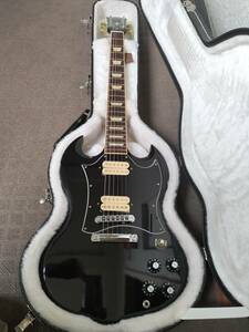 Gibson SG STANDARD EBONY 2010年製 ギブソンSG 改造有り