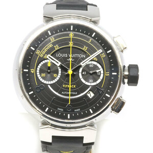 LOUIS VUITTON ルイ・ヴィトン タンブール フライバッククロノ ヴォレ２ 世界限定888本 Q102B 腕時計 (質屋 藤千商店)