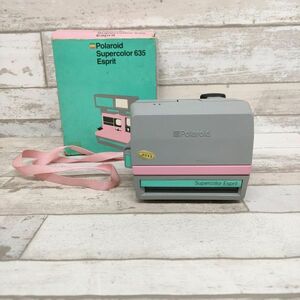 Polaroid ポラロイド Supercolor 635 Esprit エスプリ インスタント カメラ 箱付き 動作未確認