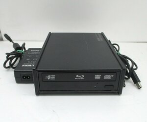 ★I-O DATA OPTICAL DISC External Drive BRD-UH8LE 省電力機能付きブルーレイディスクドライブ 外付型 通電確認のみ