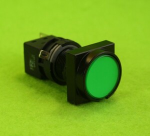 ｉｄｅｃ ＬＥＤ照光表示灯 HA3P(φ16,LED,DC24V)角丸 緑,黄