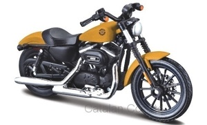 1/18 ハーレーダビッドソン スポーツスター Harley Davidson Sportster Iron 883 matt dark matt black 2014 1:18 Maisto 梱包サイズ60