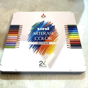 【未使用】Uni ユニ 消せる色鉛筆 24カラー (B3814)
