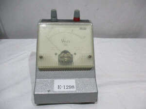 科学共栄社 直流電圧計 通電確認済 管理番号E-1298