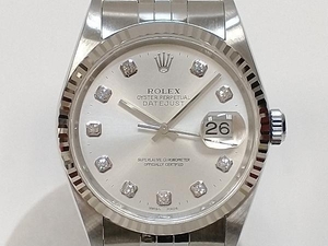 ROLEX ロレックス デイトジャスト 16234 自動巻 シルバー文字盤 腕時計