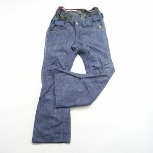 中古 2018年頃 ESTIVO EV-LOVEDENIM PNT EVW3723 レディースMサイズ スノーボードパンツウェア エスティボ