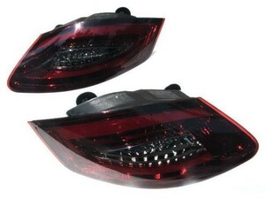 ●ポルシェ 987ボクスター/ケイマン前期 05～09年用新型 LEDクリアテールライトセット/ファイバーLED/cayman/boxster/テールランプ