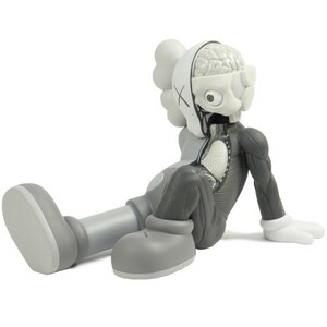 カウズ KAWS ×MEDICOM TOY COMPANION Resting Place フィギュア 灰 Size【フリー】 【中古品-ほぼ新品】【中古】