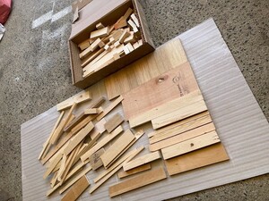 23G18-03 木材 端材 板材 DIY 工作 ハンドメイド 等 現状品 消費税0円