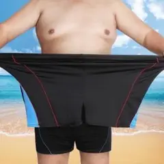 【2XL】メンズ　水着　海水パンツ　大きいサイズ　ハーフパンツ　フィットネス