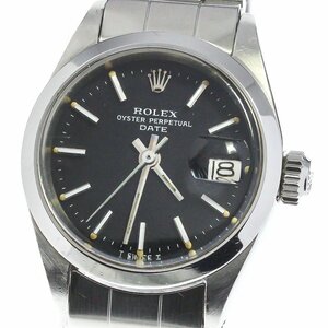 ジャンク ロレックス ROLEX 6916 オイスターパーペチュアル デイト cal.2030 自動巻き レディース _764745