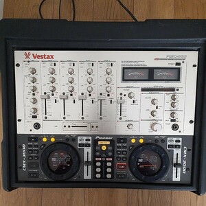 【ハードケース付き】vestax pmc 400 CMX 3000 Pioneer DJ 