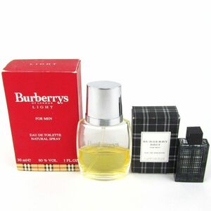 バーバリー 香水 ライト/ブリット フォーメン オードトワレ EDT 2点セット まとめて フレグランス メンズ BURBERRY