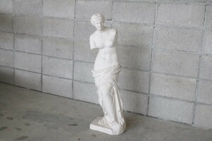 ミロのヴィーナス像 ルーブル美術館 ムラージュ工房 樹脂製 石膏風 レプリカ 複製彫刻 全長85cm 西洋彫刻/芸術 アート オブジェ ギリシャ