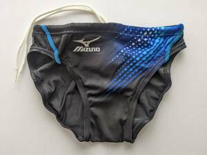 MIZUNO（ミズノ）競泳水着　マイティライン（ブラックxブルー） ビキニ　サイズL