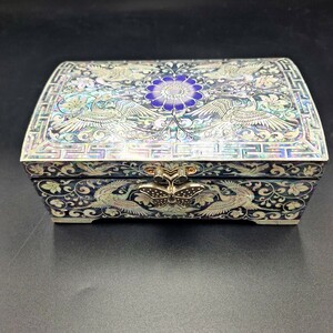 韓国伝統工芸品　螺鈿細工　宝石箱　小物入れ
