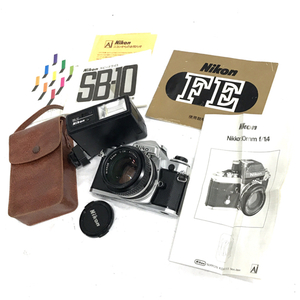 1円 Nikon FE NIKKOR 50mm 1:1.4 一眼レフ フィルムカメラ マニュアルフォーカス