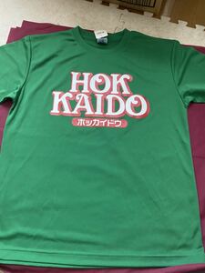 北海道Tシャツ 男女兼用？ M 未使用 Hokkaido 緑