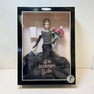 未開封★MATTEL Barbie バービー 40th anniversary キラキラ ラメ 花 ドール 人形 コレクション 着せ替え AD1303