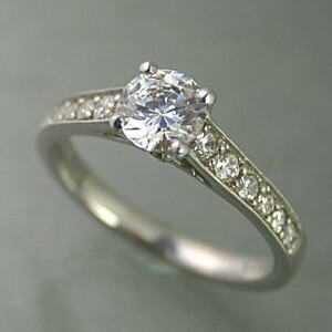 婚約指輪 安い ダイヤモンド プラチナ 0.5カラット 鑑定書付 0.501ct Eカラー VS1クラス 3EXカット H&C CGL