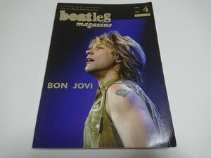 beatleg magazine vol.33 2003.4★ボン・ジョヴィ来日記念総力特集 Bon Jovi / Dream Theater / Nirvana / Eric Clapton / Bob Dylan